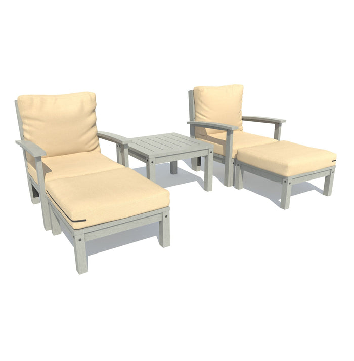 Highwood USA Bespoke Deep Seating: Chaise Set With Side Table