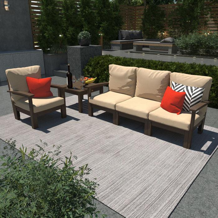 Highwood USA Bespoke Deep Seating: Sofa Chair And Side Table