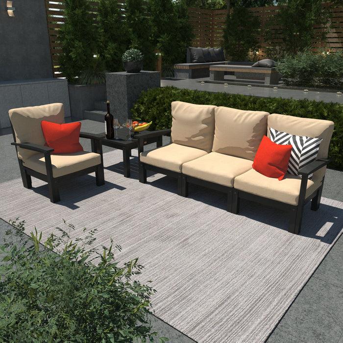 Highwood USA Bespoke Deep Seating: Sofa Chair And Side Table