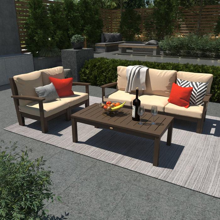 Highwood USA Bespoke Deep Seating: Sofa Loveseat And Conversation Table