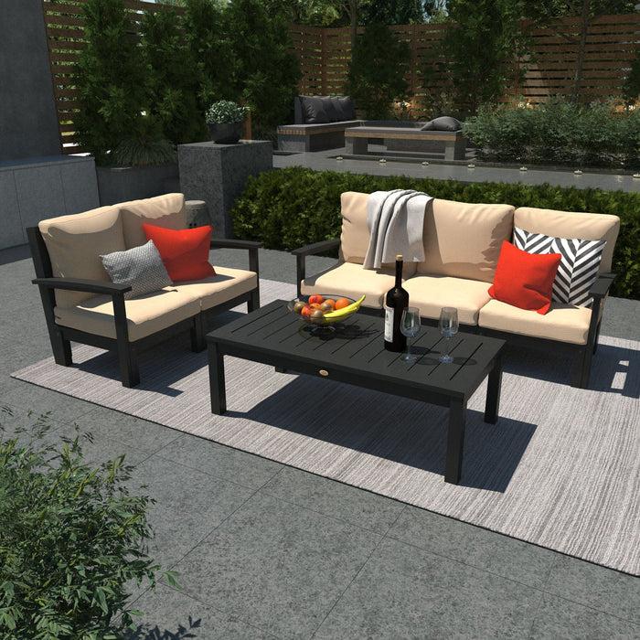 Highwood USA Bespoke Deep Seating: Sofa Loveseat And Conversation Table