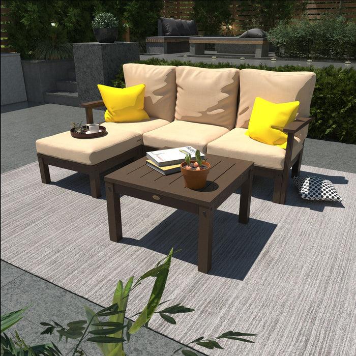 Highwood USA Bespoke Deep Seating: Sofa Ottoman And Side Table