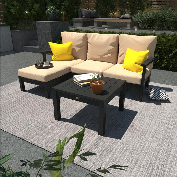 Highwood USA Bespoke Deep Seating: Sofa Ottoman And Side Table