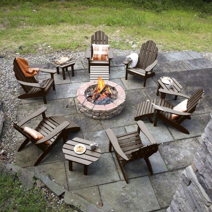 Highwood USA Classic Westport Adirondack Fireside Set
