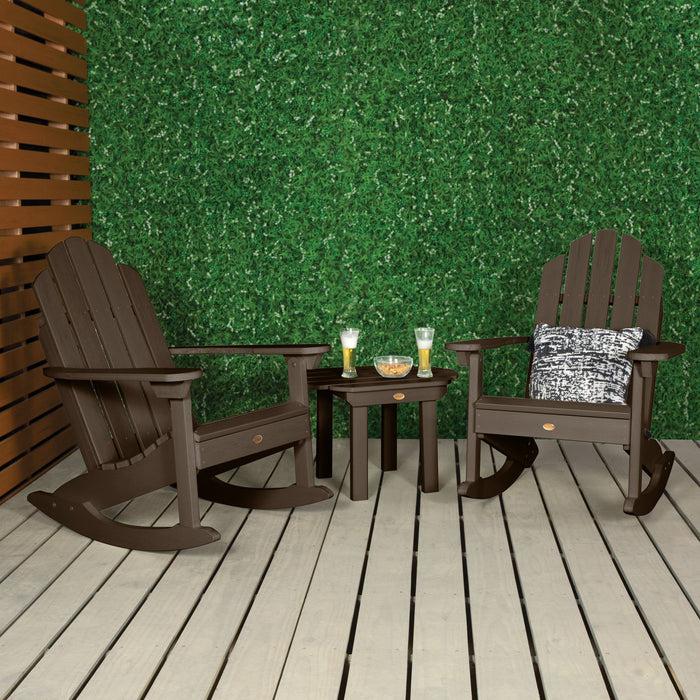 Highwood USA Classic Westport Rocking Chair And Table Set