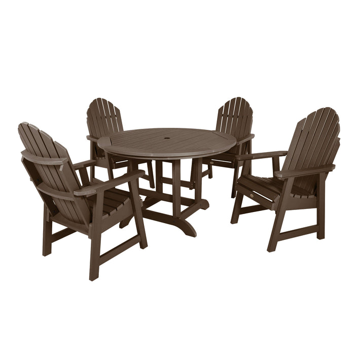 Highwood USA Hamilton 5pc 48in Round Dining Set - Dining Height