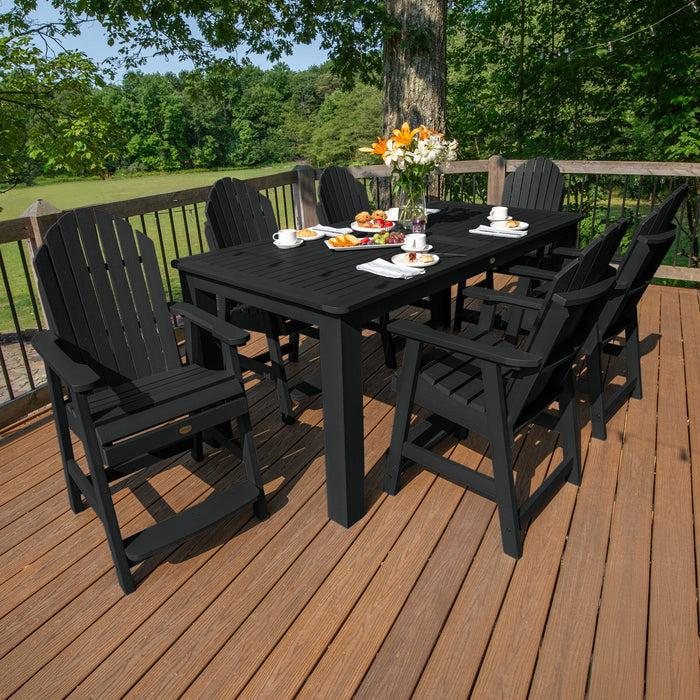 Highwood USA Hamilton 7pc Outdoor Dining Set 42in X 84in - Counter Height
