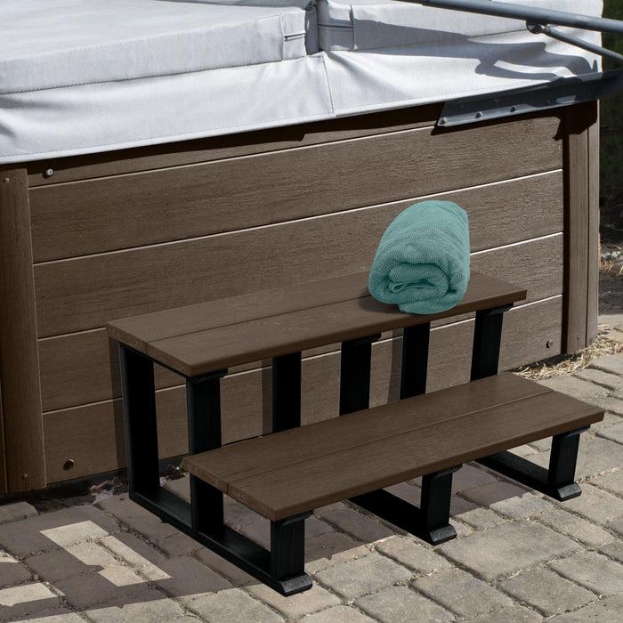 Highwood USA Hot Tub Spa Two Tier Steps 32 Inch