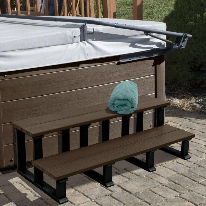 Highwood USA Hot Tub Spa Two Tier Steps 48 Inch