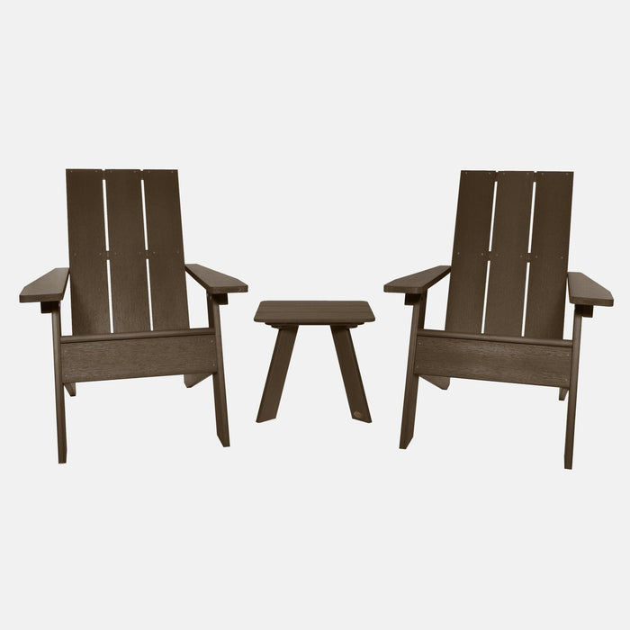 Highwood USA Italica Modern Adirondack 3-Piece Set