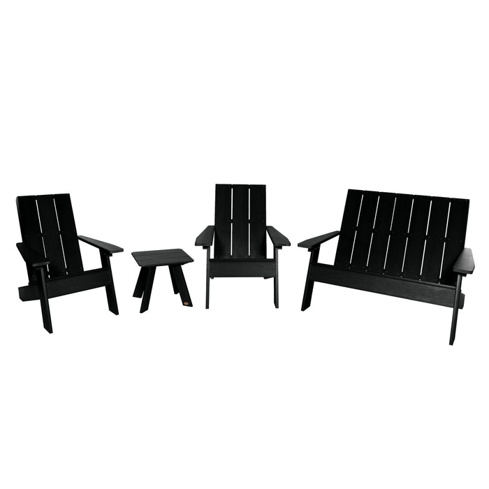 Highwood USA Italica Modern Adirondack 4-Piece Set