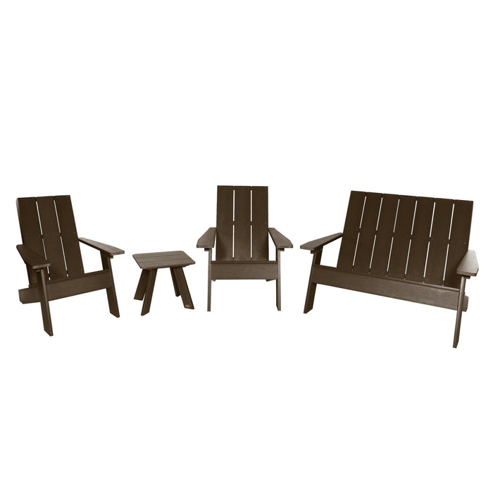 Highwood USA Italica Modern Adirondack 4-Piece Set