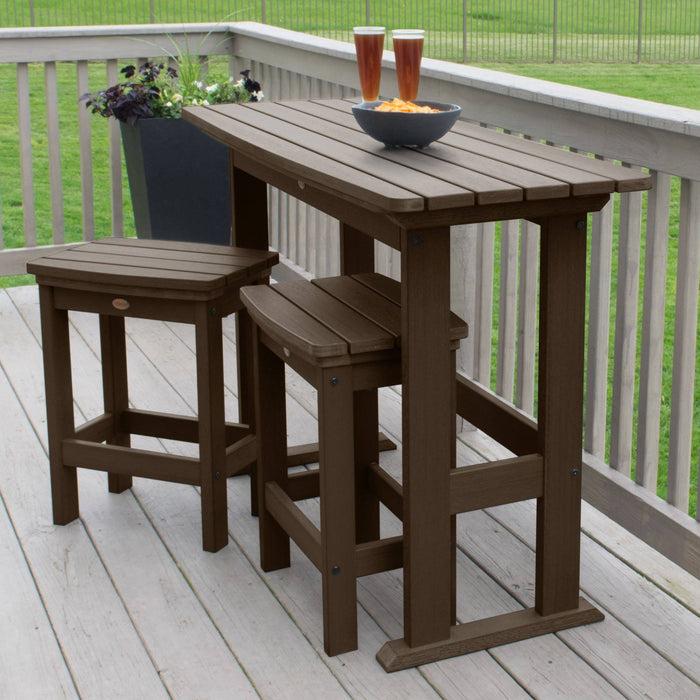 Highwood USA Lehigh 3pc Counter Height Balcony Set