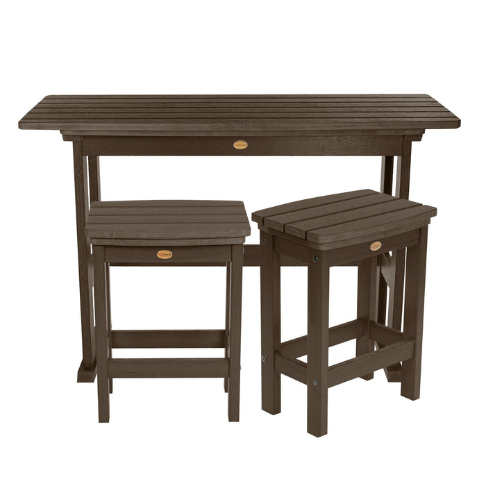 Highwood USA Lehigh 3pc Counter Height Balcony Set