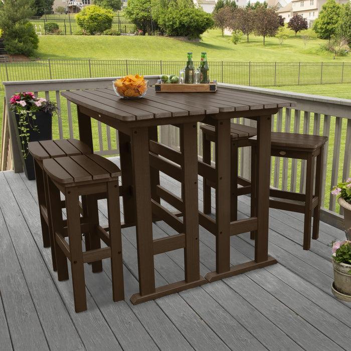 Highwood USA Lehigh 6pc Bar Height Balcony Set