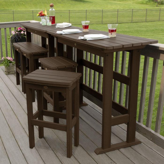 Highwood USA Lehigh 6pc Bar Height Balcony Set