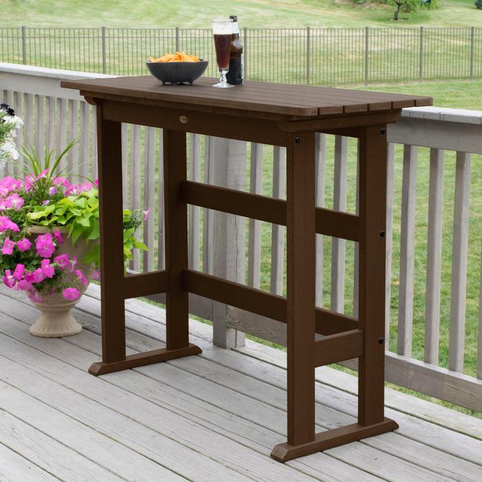 Highwood USA Lehigh Bar Height Balcony Table