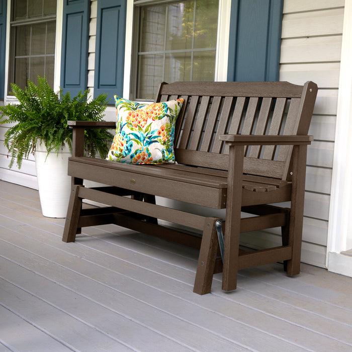 Highwood USA Lehigh Garden Gliding Bench 4ft