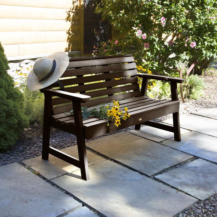 Highwood USA Weatherly Garden Bench - 4ft