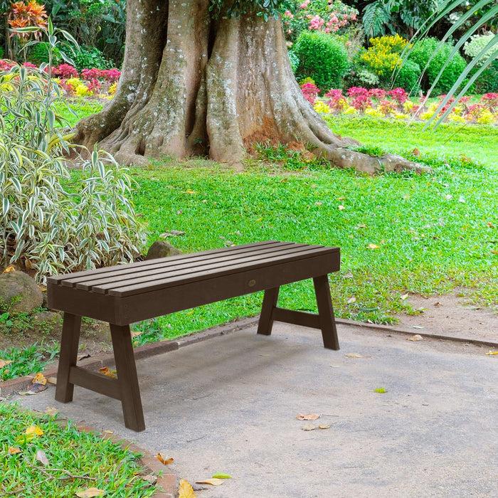 Highwood USA Weatherly Picnic Backless Bench - 4ft