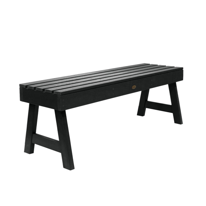 Highwood USA Weatherly Picnic Backless Bench - 4ft