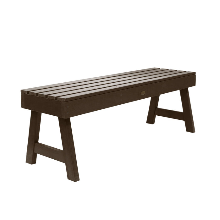 Highwood USA Weatherly Picnic Backless Bench - 4ft