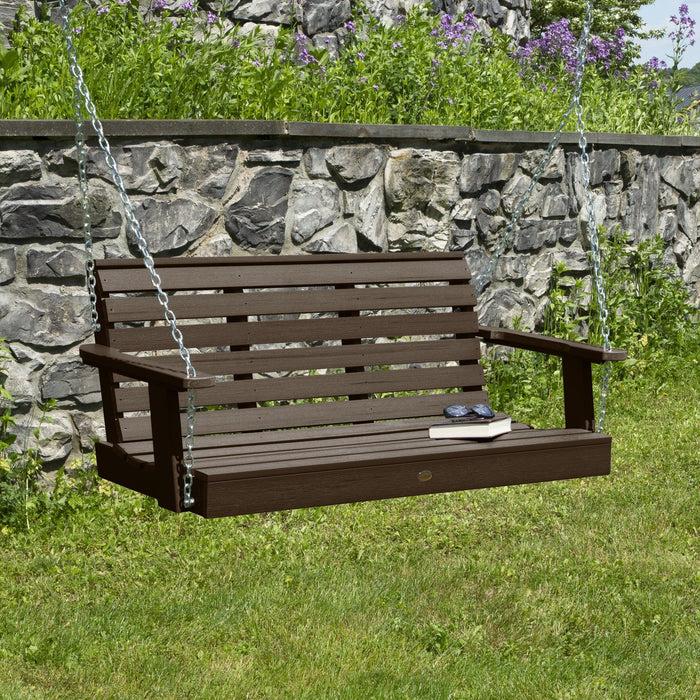 Highwood USA Weatherly Porch Swing - 4ft