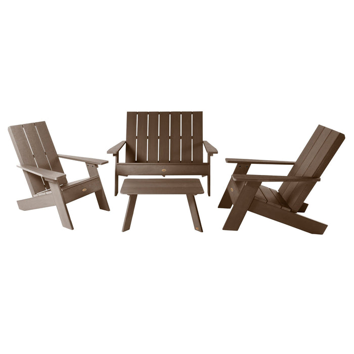 Highwood USA Italica Modern Adirondack Conversation Set