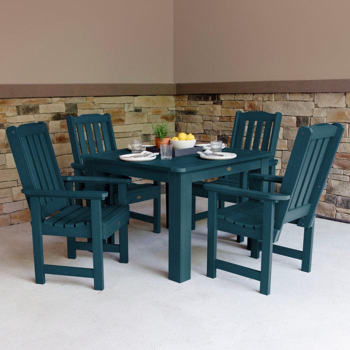 Highwood USA Lehigh 5pc Square Dining Set 42in X 42in - Dining Height