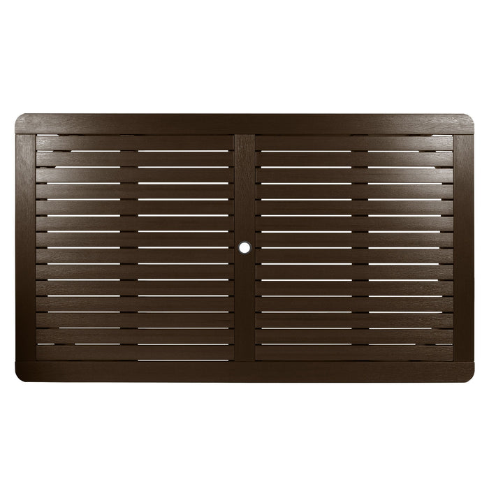 Highwood USA Rectangular 42in X 72in Outdoor Dining Table - Dining Height