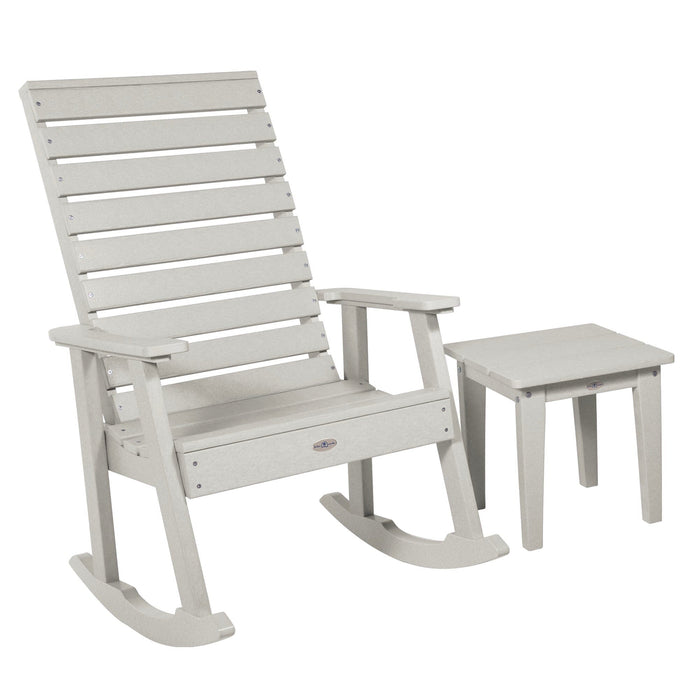 Highwood USA Riverside Rocking Chair and Side Table 2pc Set