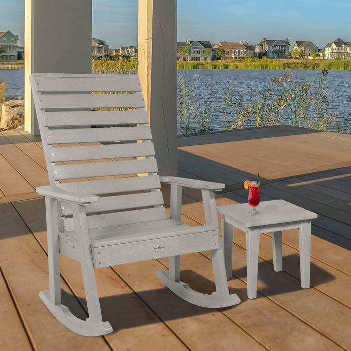 Highwood USA Riverside Rocking Chair And Side Table 2pc Set