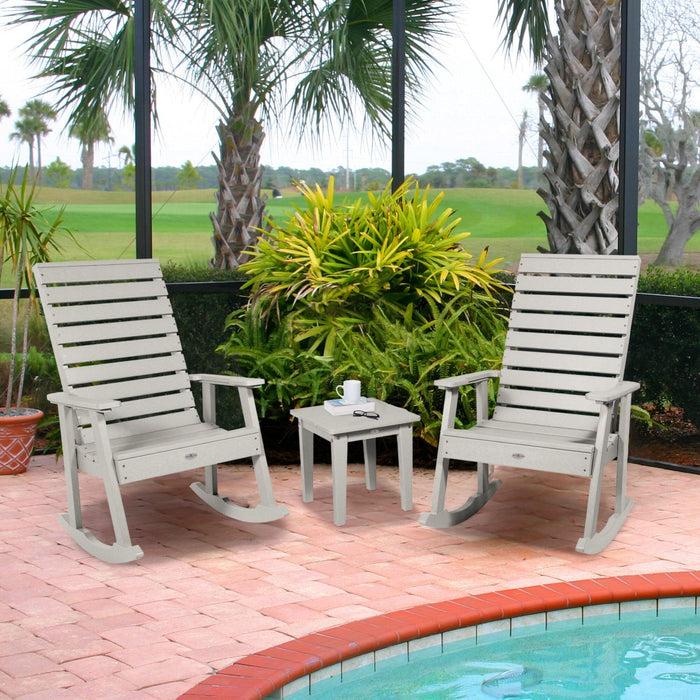 Highwood USA Riverside Rocking Chair And Side Table 3pc Set