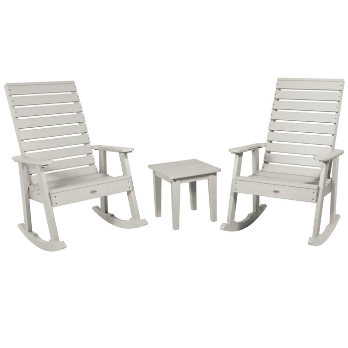 Highwood USA Riverside Rocking Chair and Side Table 3pc Set