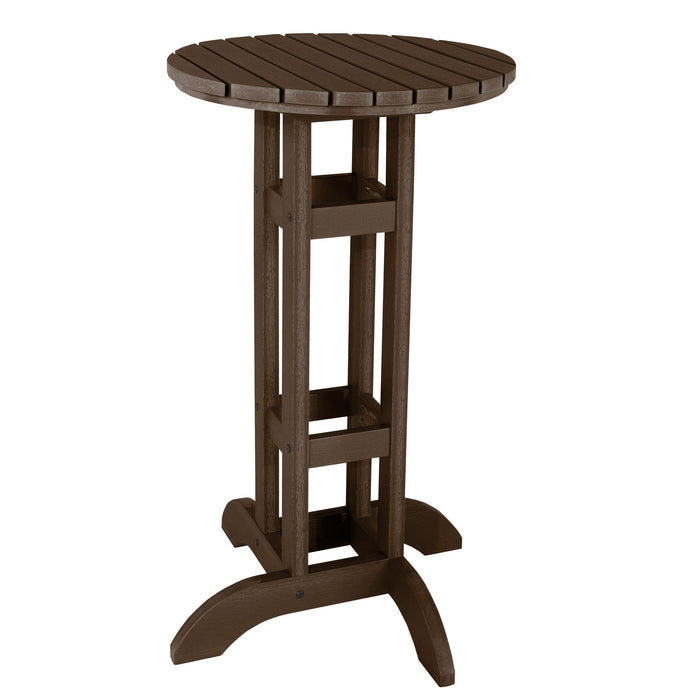 Highwood USA Round 24" Diameter Bistro Table - Bar Height