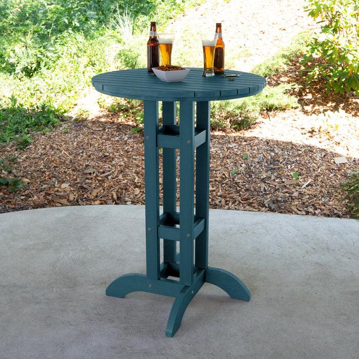 Highwood USA Round 30" Diameter Bistro Table - Bar Height