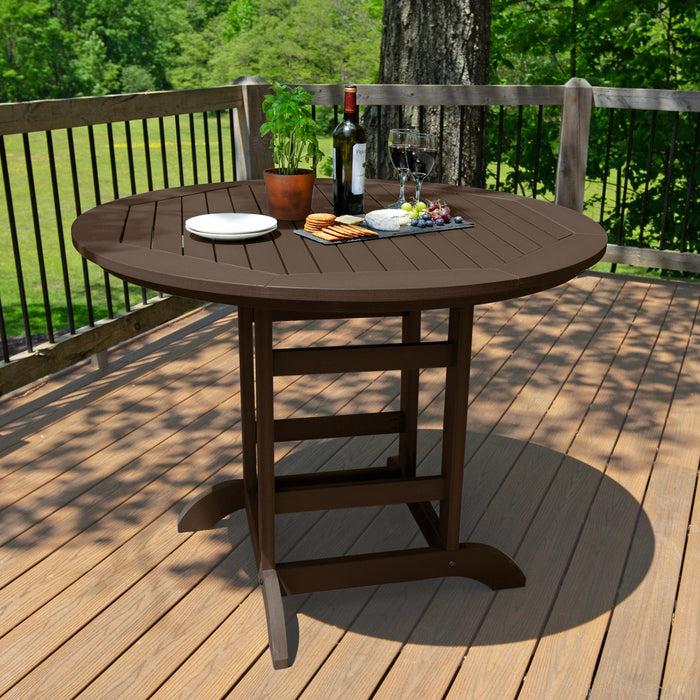 Highwood USA Round 48in Diameter Dining Table - Counter Height