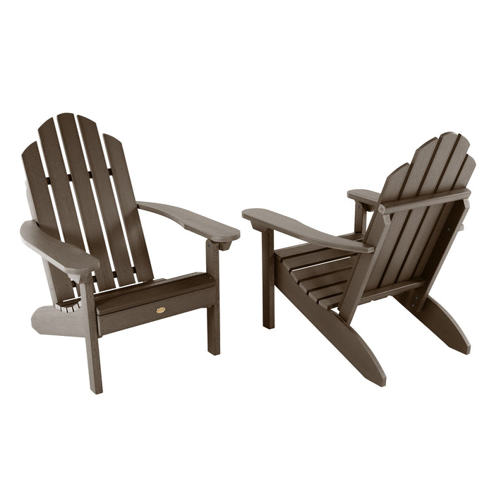 Highwood USA Set Of Two Classic Westport Adirondack Chairs
