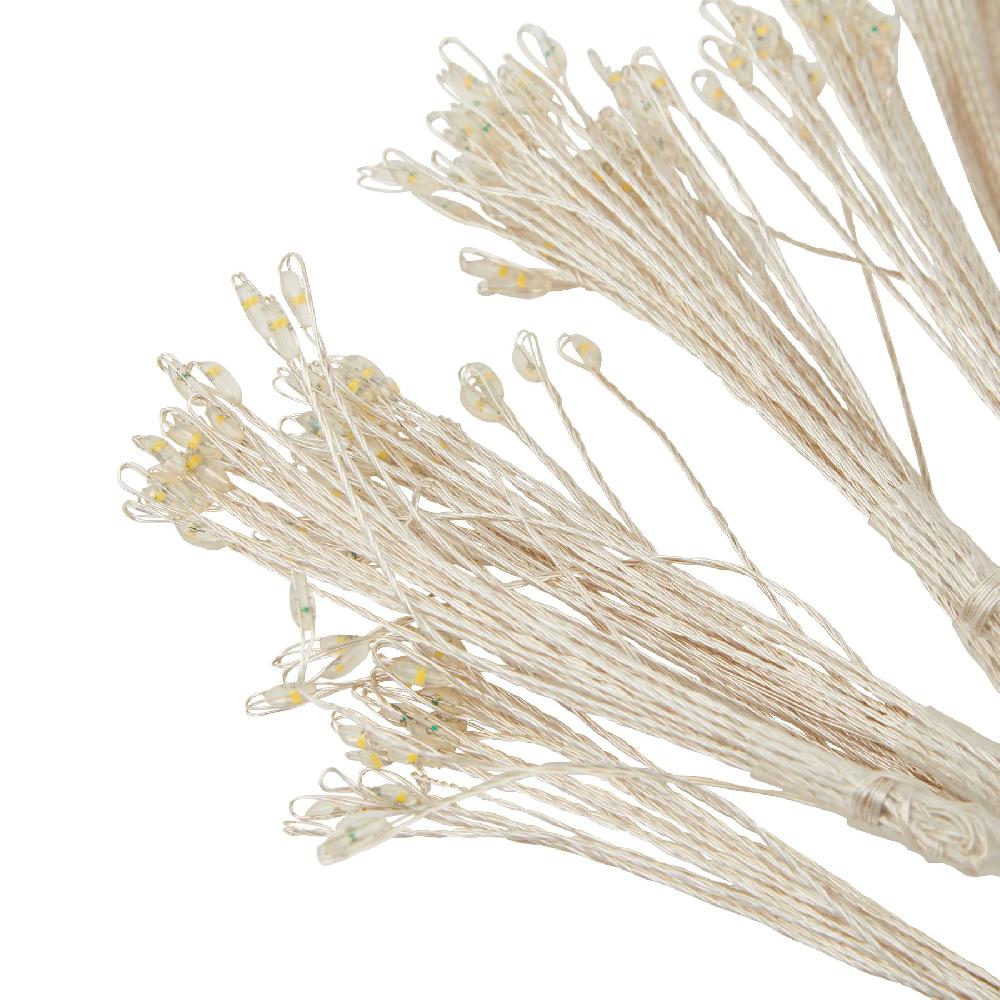 hill interiors 2m/6ft 6in Plug In LED Warm White Starburst Lights