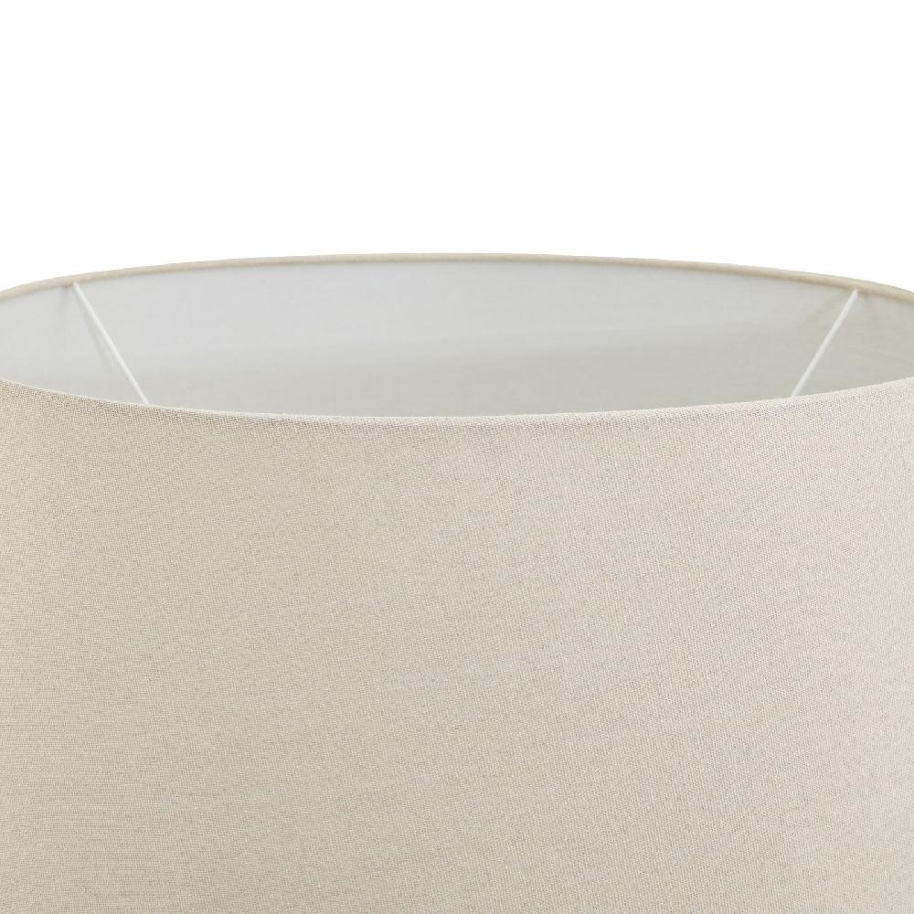 Hill Interiors Amalfi Grey Table Lamp With Linen Shade
