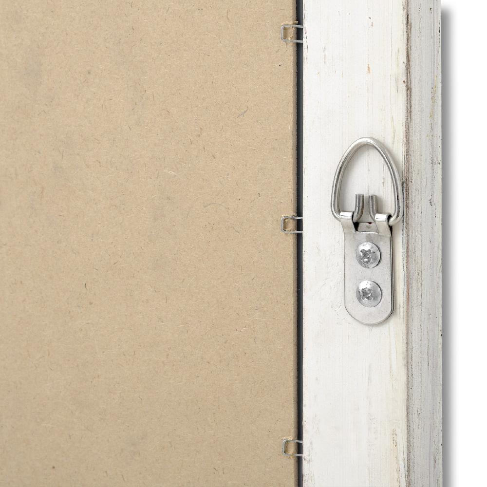 Hill Interiors Antique White Frame Narrow Wall Mirror