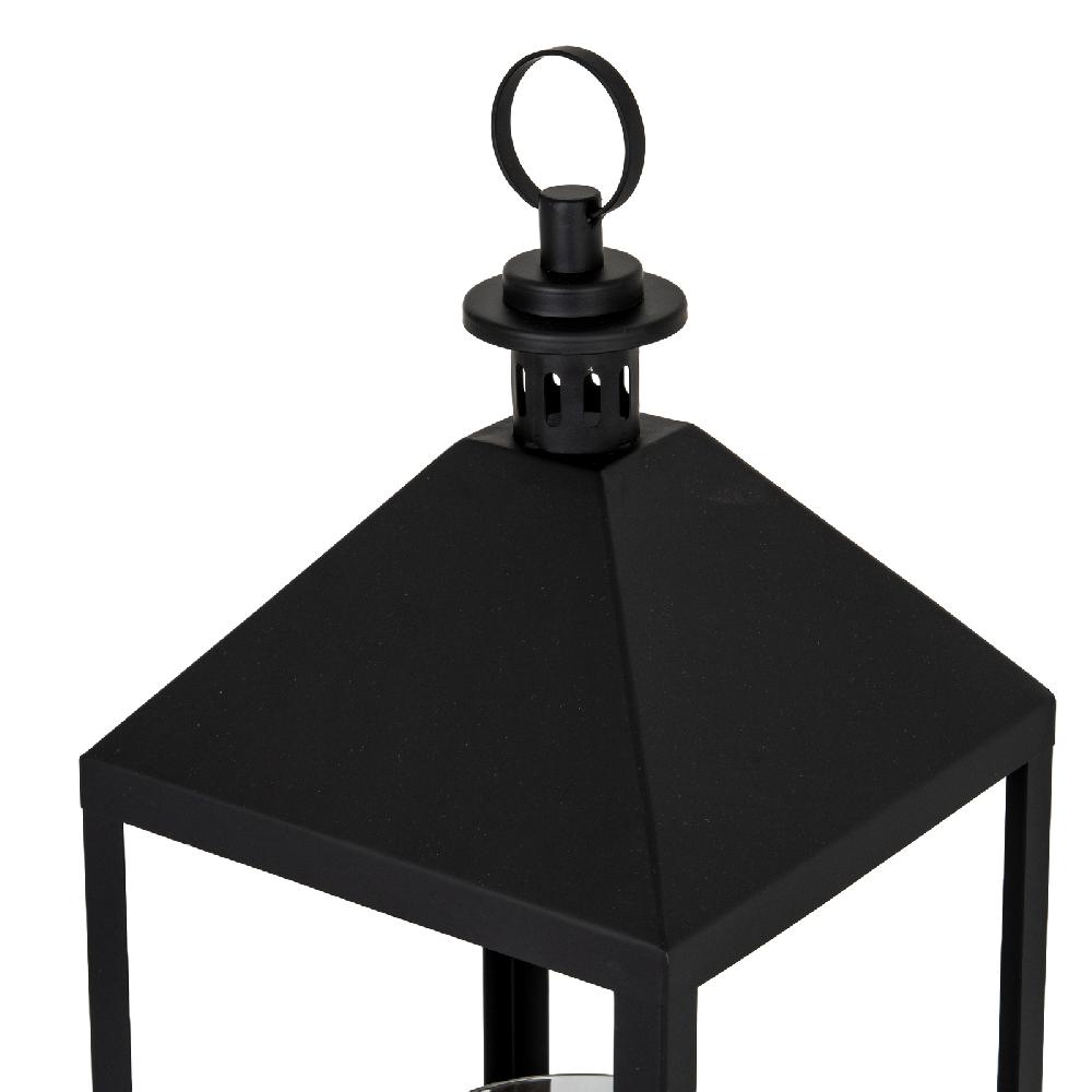 Hill Interiors Astra Large Lantern With Glass Candle Holder