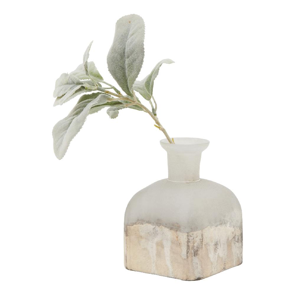 Hill Interiors Burnished Dipped And Aged Brass Candle Holder Vase