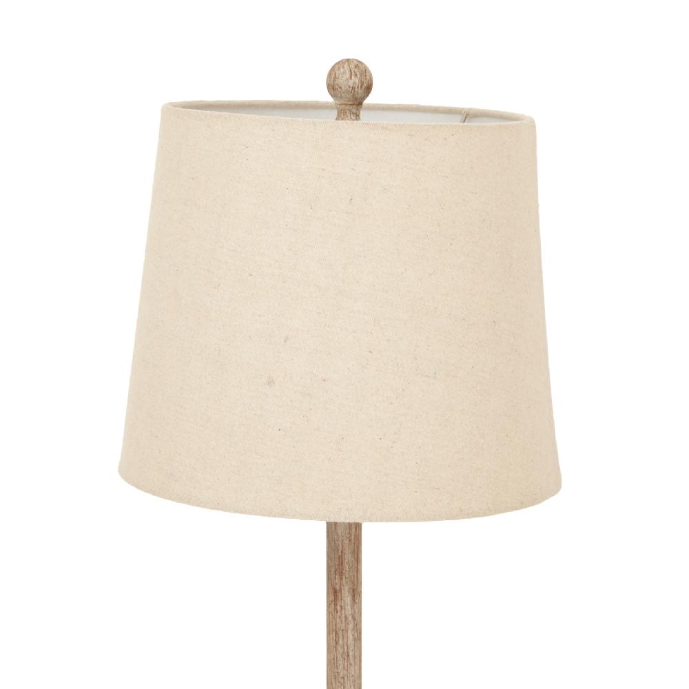 Hill Interiors Chiaro Candlestick Table Lamp With Linen Shade