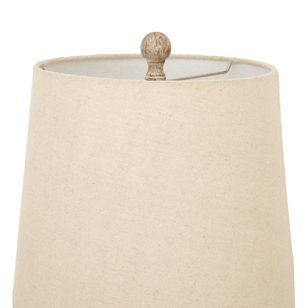 Hill Interiors Chiaro Candlestick Table Lamp With Linen Shade