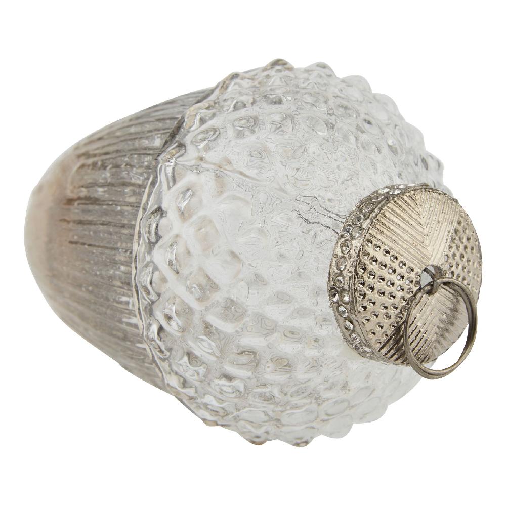 hill interiors Coffee Ombre Collection Large Acorn Bauble