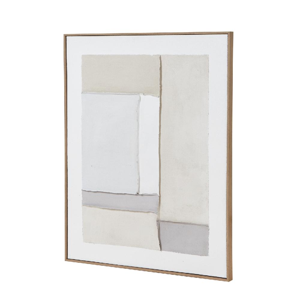 hill interiors Contempo Beta Framed Painting On Canvas