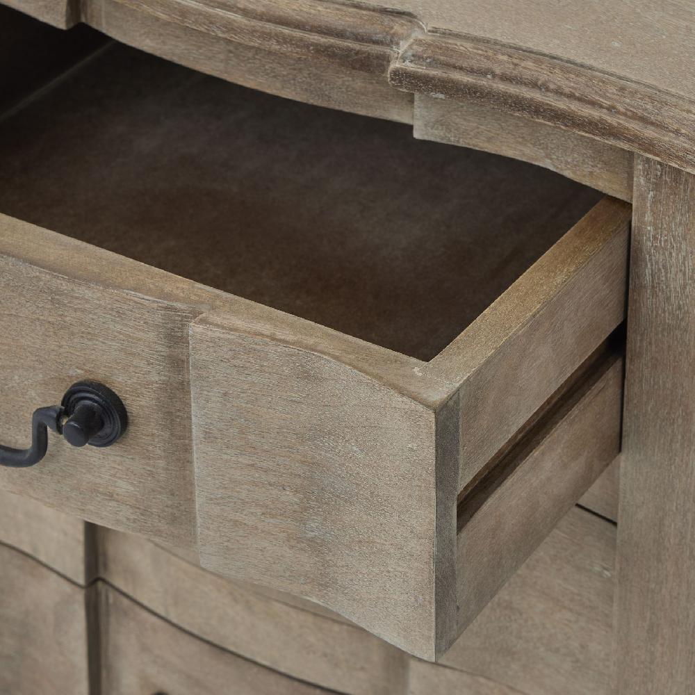 Hill Interiors Copgrove Collection 3 Drawer Bedside Table