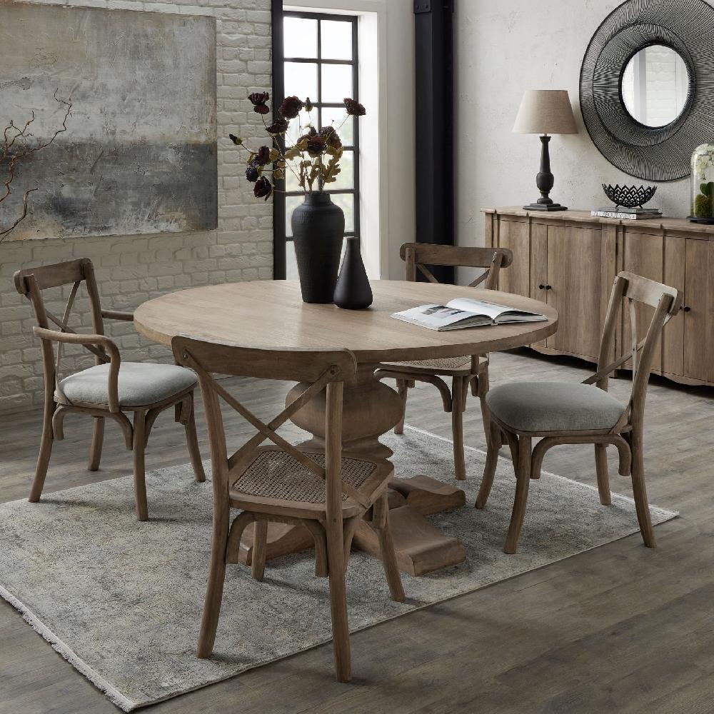 Hill Interiors Copgrove Collection Round Pedestal Dining Table