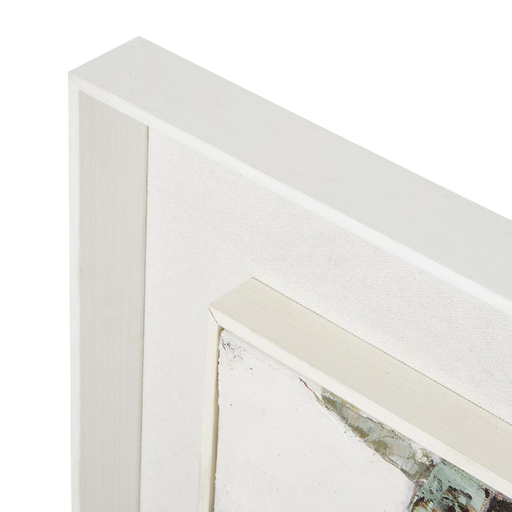 Hill Interiors Dolce Dapple Leaf Framed Painting On Canvas